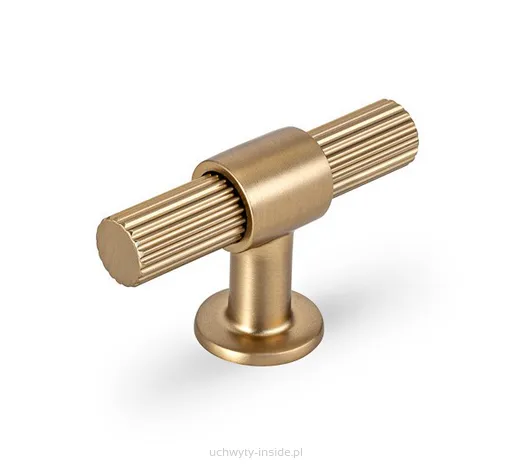 Gałka meblowa Ritmo 9237/60 złoty mat szczotkowany